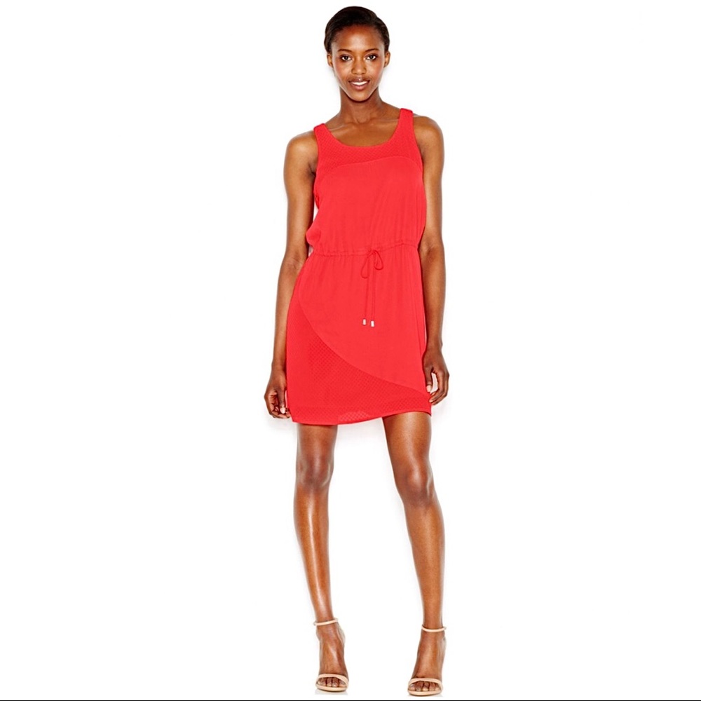 SOLD BAR III Womens Sleeveless Scoop Neck Mini
